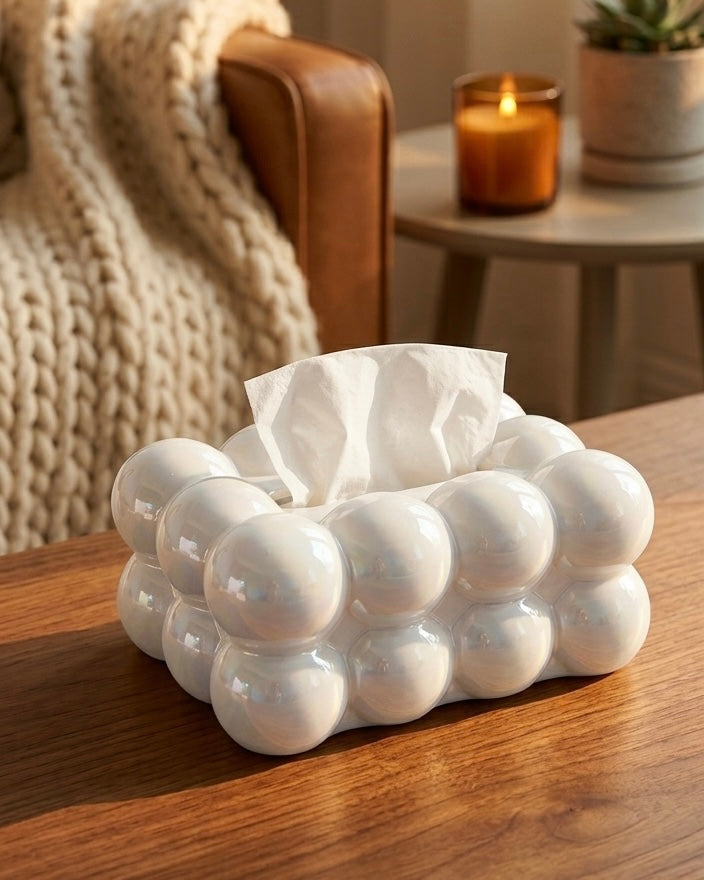 Bubble Tissue Box